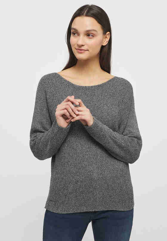 Sweater Style Cara C Pullover, Schwarz, model