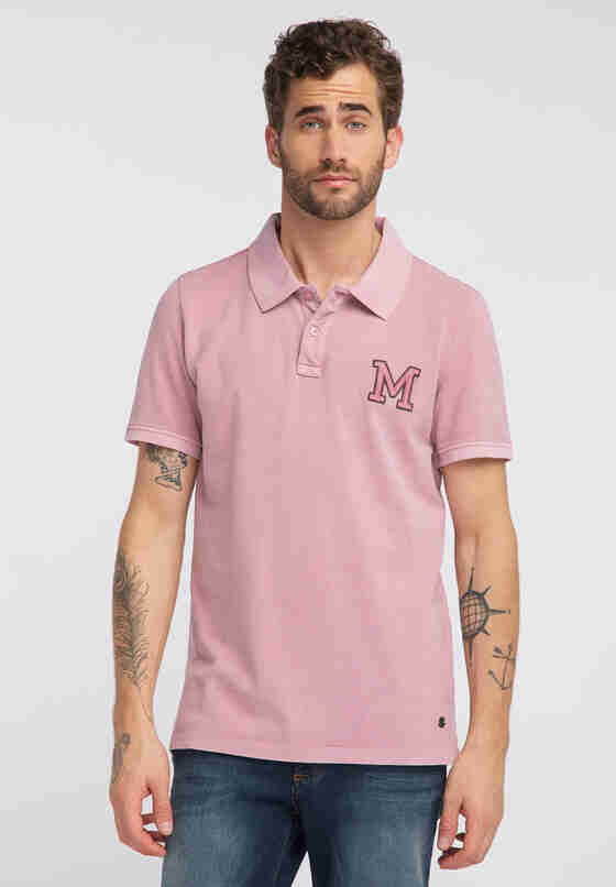 T-Shirt Polo Shirt, Rosa, model