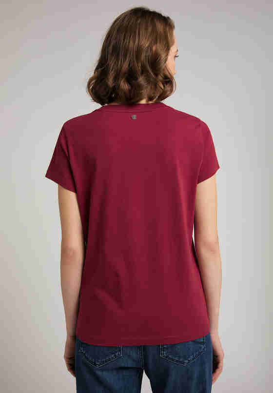 T-Shirt Style Alina C Print, Rot, model