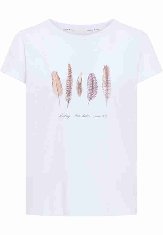 T-Shirt Style Alina C Print, Weiß, bueste