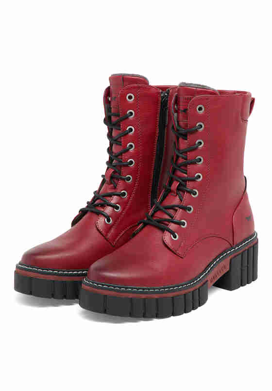 Schuh Boots, Rot, bueste