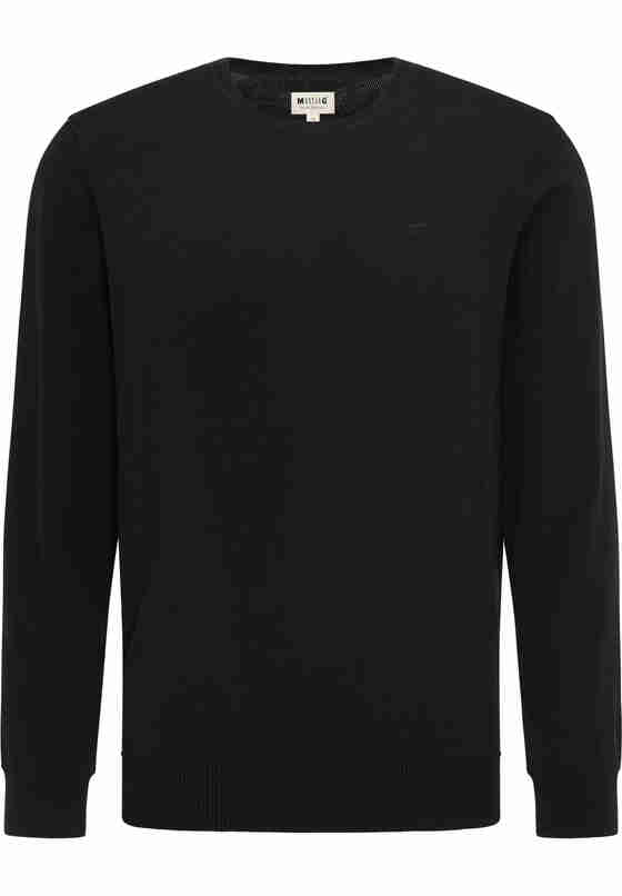 Sweater Style Emil C Basic, Schwarz, bueste
