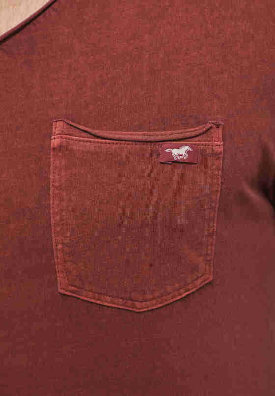 T-Shirt Style Aron V Basic, Rot, bueste