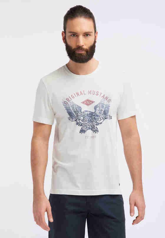 T-Shirt Eagle Tee, Weiß, model