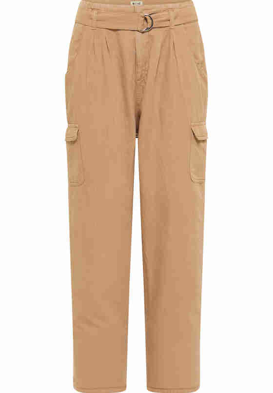 Hose Style Belted Cargo Pants, Braun, bueste
