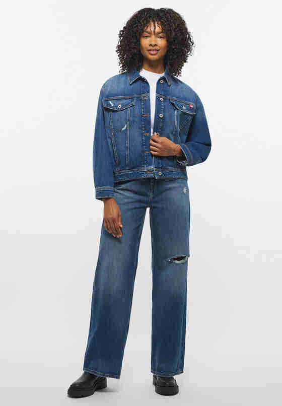 Jacke Style Luise Denim Jacket, Blau 585, model