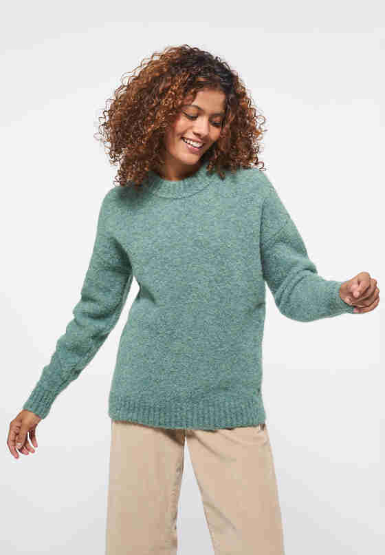 Sweater Style Carla C Cozy, Blau, model
