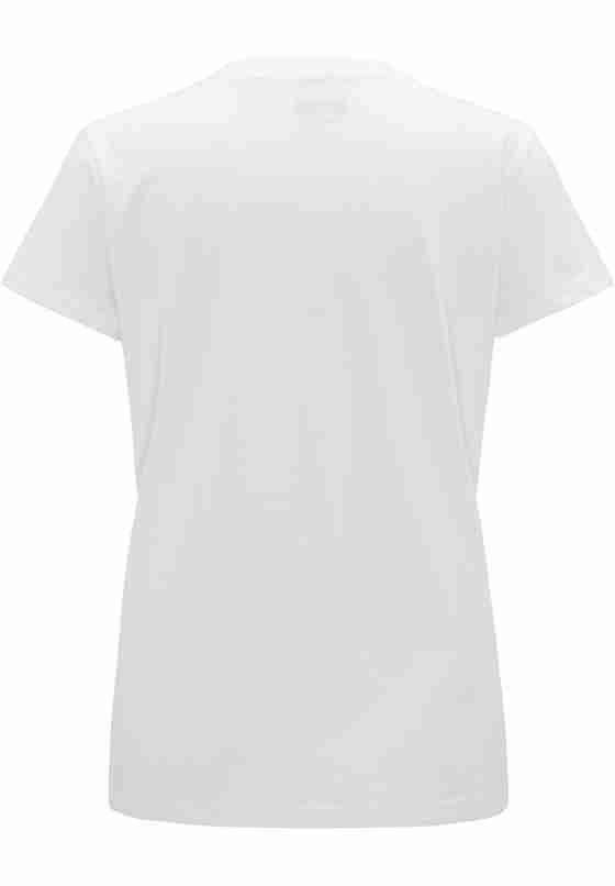 T-Shirt Flockprint-Shirt, Weiß, bueste