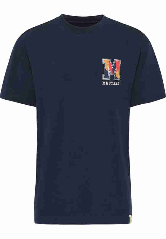 T-Shirt Style Andrew C Embro, Blau, bueste